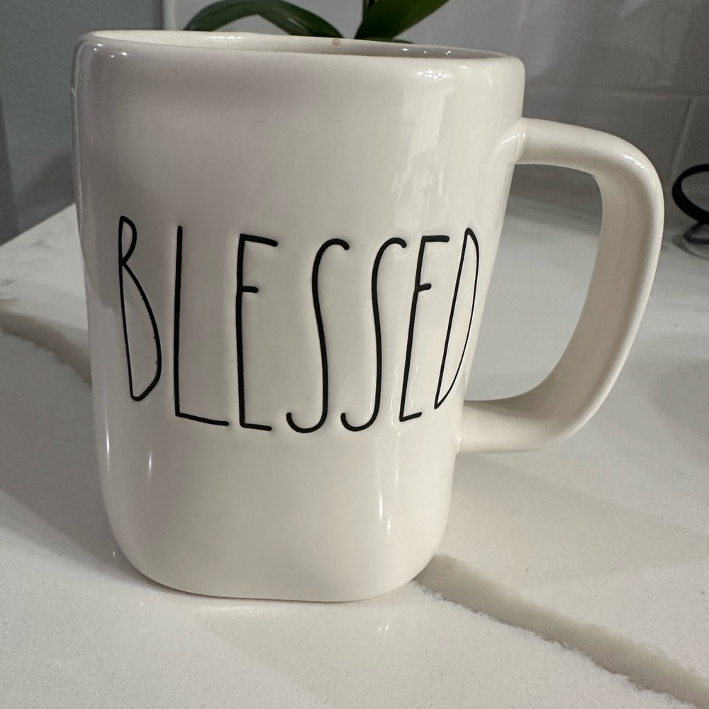 Rae Dunn BLESSED mug
